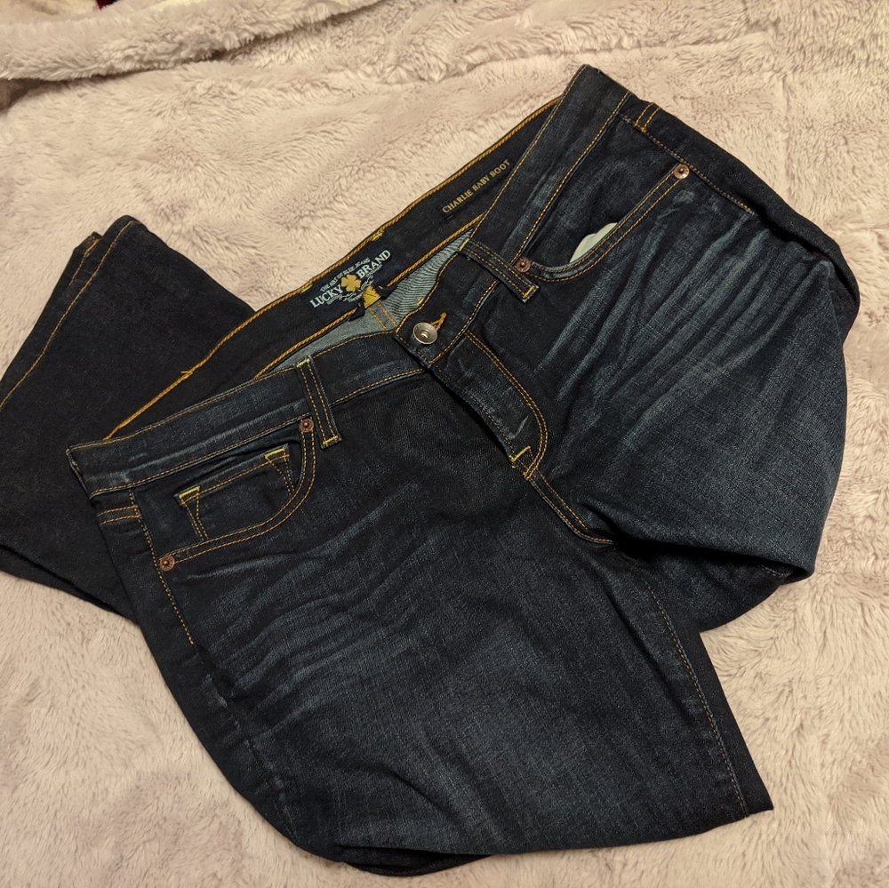 Lucky Brand Charlie Baby Boot cut Jeans 14/32
